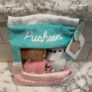 Pusheen the Cat Meowshmallows Plush Set NEW